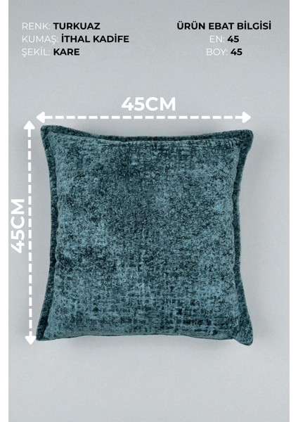 SAFARI-07 Ithal Kadife Dekoratif 3'lü Kırlent Kılıfı Seti – Yumuşak Dokulu Dekoratif Yastık ve Ev Aksesuarı indirimleri