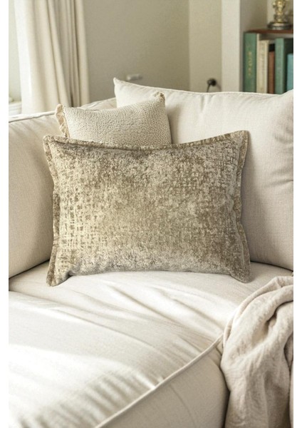SAFARI-03 Ithal Kadife Dekoratif 3'lü Kırlent Kılıfı Seti – Yumuşak Dokulu Dekoratif Yastık ve Ev Aksesuarı fırsatları