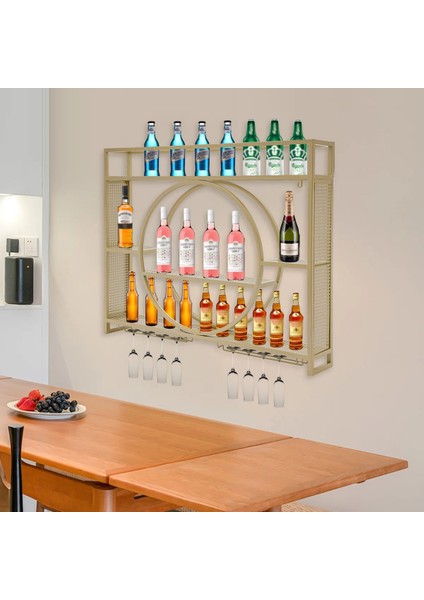 Metal Şaraplık ve Kadehlik, Modern Metal Raf, Mutfak Rafı