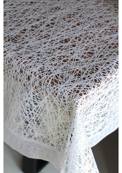 120X150 cm Dantel Kenar Pvc Muşamba Masa Örtüsü modelleri