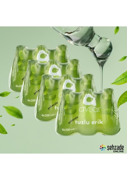 Tuzlu Erik Aromalı Maden Suyu 24 x 200 ml