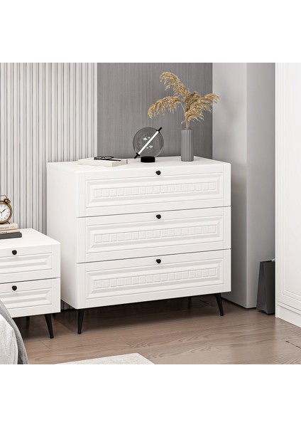 Kale Şifonyer Ilkbahar Beyaz/beyaz fiyatları