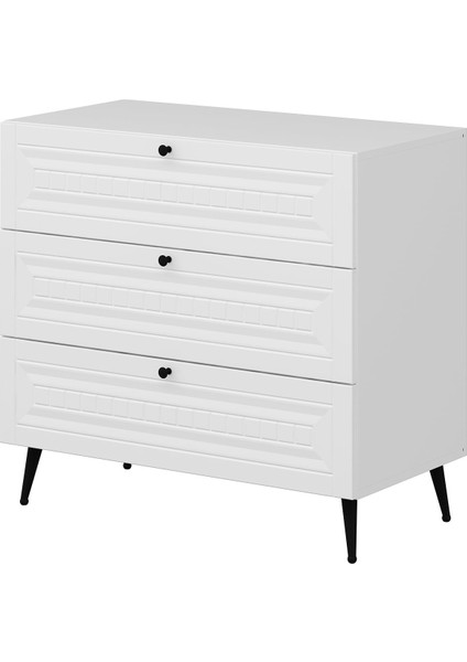 Kale Şifonyer Ilkbahar Beyaz/beyaz fırsatları