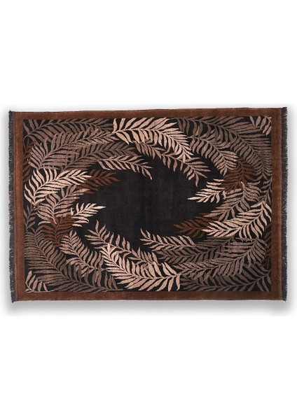 Agkhome Agkhome Elsa El Dokuma Palmiye Siyah Püskül Yün Halı 185X230 cm modelleri