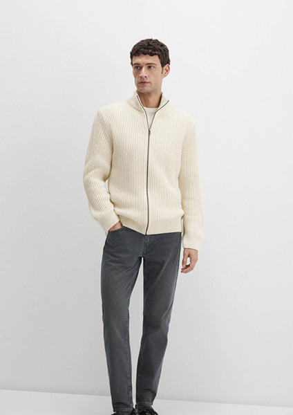 Beyaz Erkek Hırka M0710266-81202 modelleri