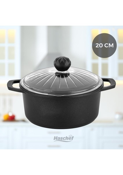 Elmas Derin Tencere 20 cm