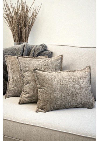 SAFARI-08 Ithal Kadife Dekoratif 3'lü Kırlent Kılıfı Seti – Yumuşak Dokulu Dekoratif Yastık ve Ev Aksesuarı fiyatları