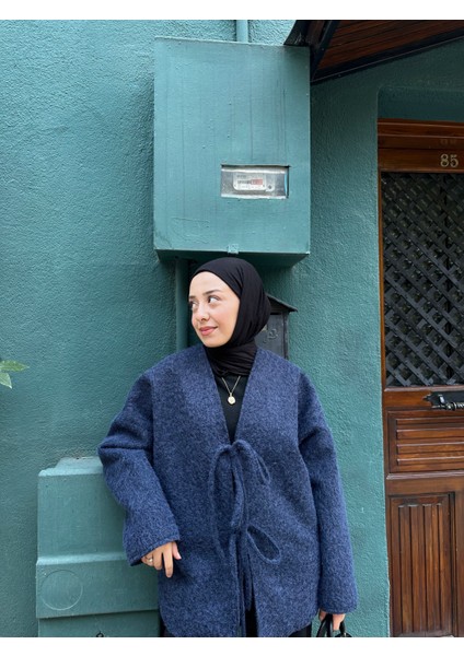 Önden Bağlamalı Kırçıllı Ceket fiyatları