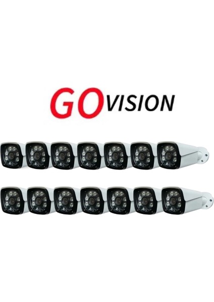 14 Adet 5mp 3.6mm Ahd Bullet Kamera