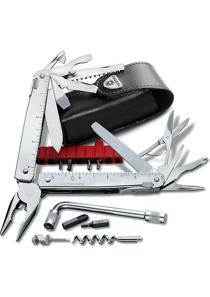 3.0338.L Swisstool x Plus, Deri Kılıflı 2