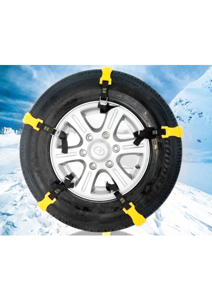 Araç Plastik Kar Zinciri Kaydırmaz Patinaj Önleme Zinciri Ayarlanabilir Tüm Araçlar ile Uyumlu fiyatları