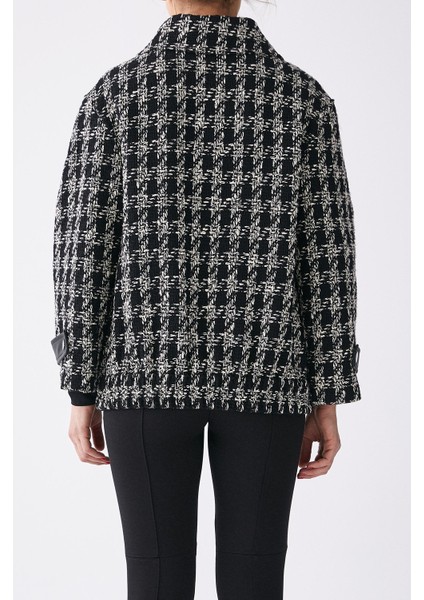 Deri Detaylı Kadın Mont Standart Renk K1917523_089 modelleri