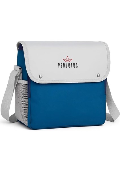 Soğuk Sıcak Tutan Yalıtımlı Izolasyonlu Yiyecek Içecek Çantası Termal Termos Buz Aküsü Hediyeli Mavi