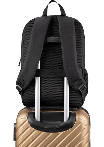 15.6 Inch Mila Serisi W600 - Macbook,mac Air Uyumlu Reflektörlü - Laptop Sırt Çantası - Siyah fırsatları