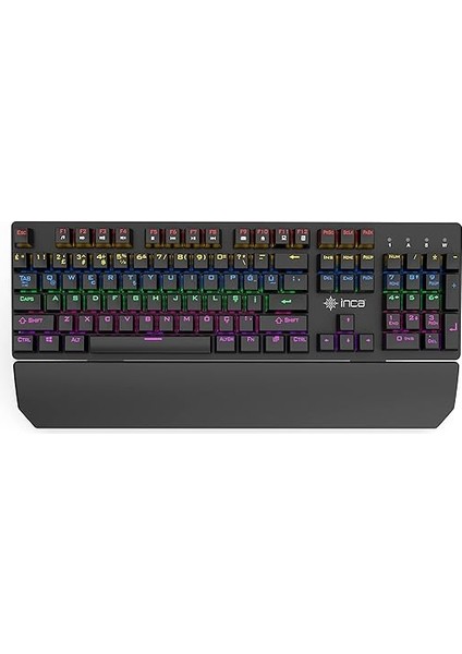 IKG-445T Phaldor Rgb Mechanıcal Gamıng Keybord, Blue Switch Mekanik KLAVYE,106 Tuş, 22 Farklı LED Aydınlatma Modu,50 Milyon Tuş Ömrü,çıkarılabilir Bilek Desteği fiyatları