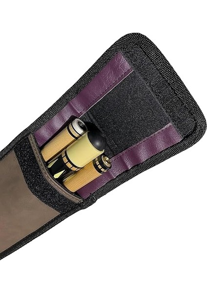 Deri Bilardo Istaka Çantası - 1 Dip x 2 Şaft Taşıma Kapasitesi fırsatları