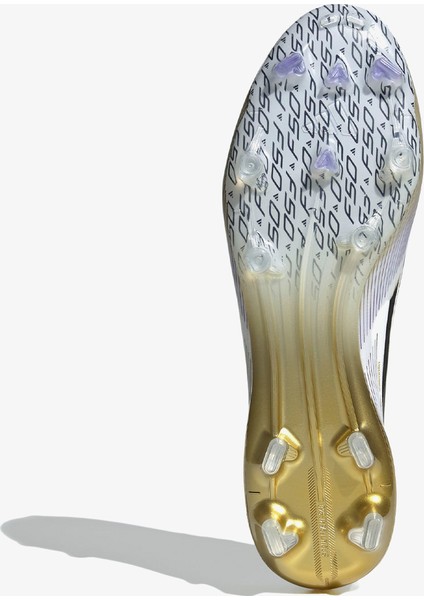 F50 Elite Erkek Beyaz Çim Saha Kramponu.-