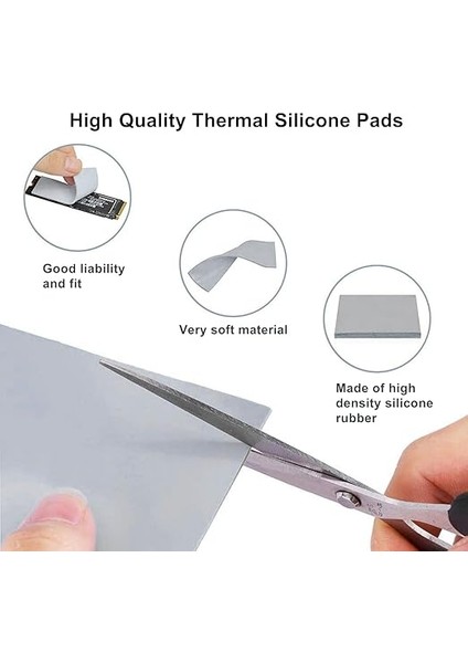 Thermalright Termal Ped 3 mm 12,8 W/mk, 85X45X3.0 Mm, Iletken Olmayan Isı Direnci, Odyssey Silikon Termal Pedler Pc Ps5 Ps4 Dizüstü Bilgisayar Soğutucu Gpu/cpu/ssd/vram/led Soğutucu fırsatları