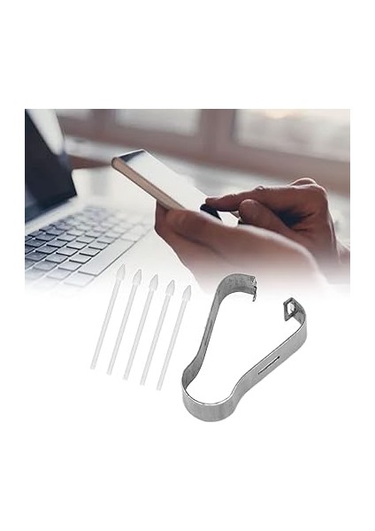 Tab S6/s7/s7+/s6 LITE/NOTE10/NOTE 5G/NOTE10+/NOTE10+5G/NOTE20 Için 5 Adet Yedek Dokunmatik Ipuçları S Kalem Uçları, Sökme Cımbız ile (Beyaz) modelleri