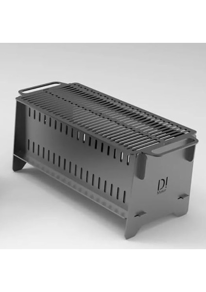 Mini Kamp Mangalı, Masa Üstü, Hafif, Siyah fırsatları