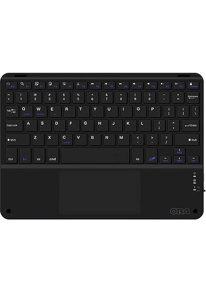 Bluetooth 5.0 Klavye, 108 Tuşlu, Pc/mac/ipad/iphone ile Uyumlu, 40 Saat Pil, Siyah Samsung Tab A9 Plus ve 11 Inçe Kadar Tabletlerle Uyumlu modelleri