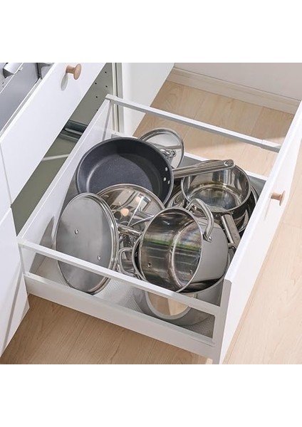 New Variera Tencere Kapağı Düzenleyici Paslanmaz Çelik Çok Amaçlı Ayarlanabilir Uzunluk "2 Paket" fırsatları