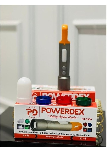 PD-3900 Ultra Parlak Cob LED 9 Modlu Askılı Şarjlı El Feneri fiyatları
