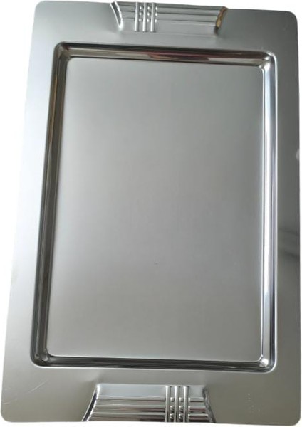 Tepsi - Çelik Kahve Sunum Tepsisi 46 x 30 cm modelleri