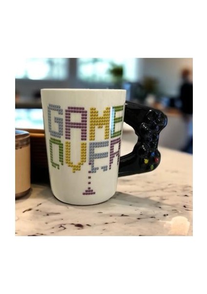 Siyah Kulplu Game-Over-Mug