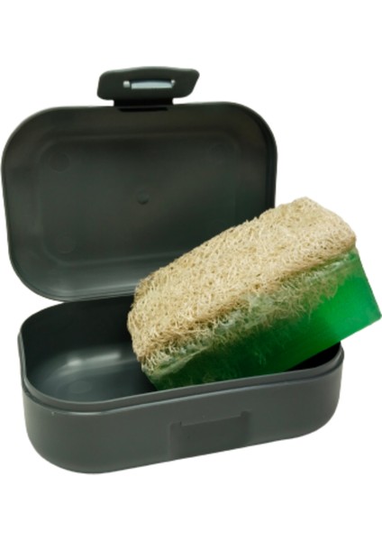 Sabun Saklama Çantalı Kabak Lifli Aloe Vera Sabunu