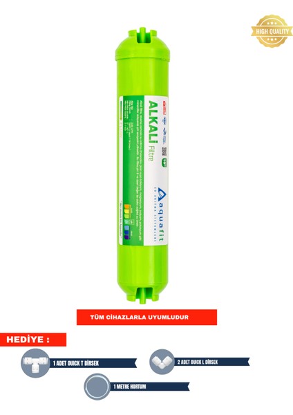 Alkali Filtre Su Arıtma Cihazı Filtresi (Tüm Cihazlarla Uyumludur)