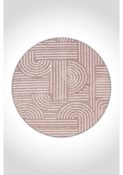 Revna Yuvarlak Halı | Yıkanabilir, Kaymaz Taban, Modern Salon ve Mutfak Halısı fırsatları