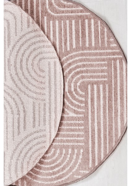 Revna Yuvarlak Halı | Yıkanabilir, Kaymaz Taban, Modern Salon ve Mutfak Halısı indirimleri