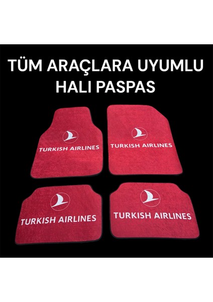 Lüx Oto Halı Paspas Desenli Yıkanabilir Universal (Her Araca Uyumlu)(Turkısh Aır)