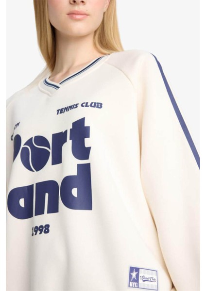 Ekru Kadın Sweatshirt E8794AX/ER103 fırsatları