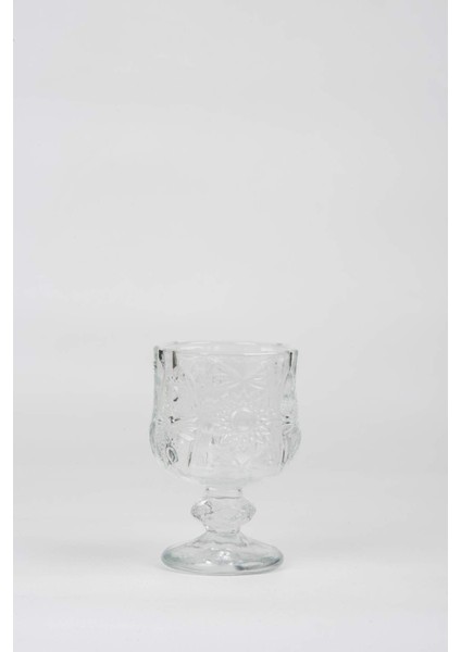 Ayaklı Kahve Yanı Bardağı Kristal Kesim Shot Bardak 7cm x 4 cm 6 Lı Set modelleri