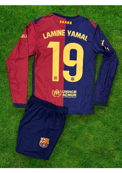 Yeni Sezon Barcelona Lamine Yamal Uzun Kollu Çocuk Forması fiyatları