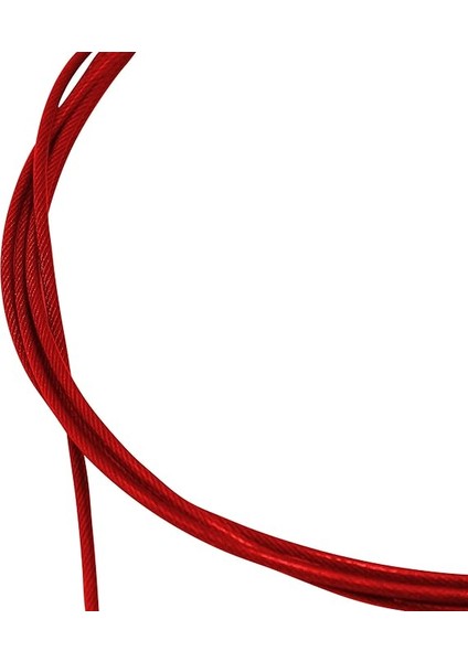 Spor Crossfit Uzunluğu Ayarlanabilir Deluxe Kırmızı Atlama Ipi fırsatları