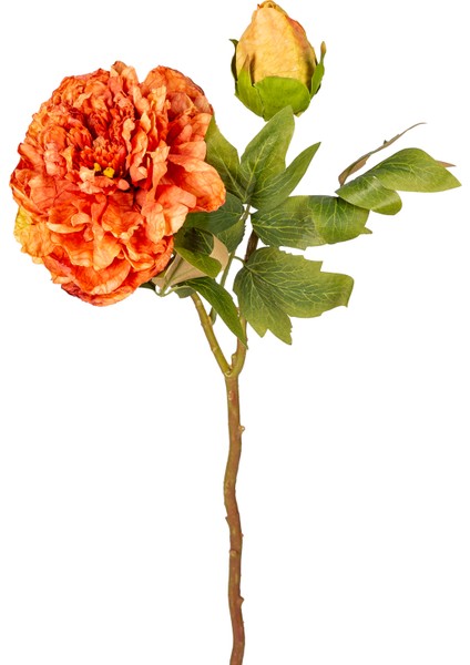 Yapay Çiçek Şakayık Tomurcuklu Turuncu 50 Cm.