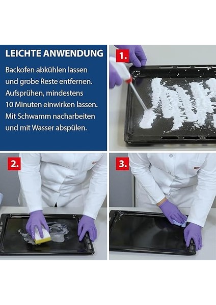 Fırın ve Izgara Temizleyici, 0,5 Litre modelleri