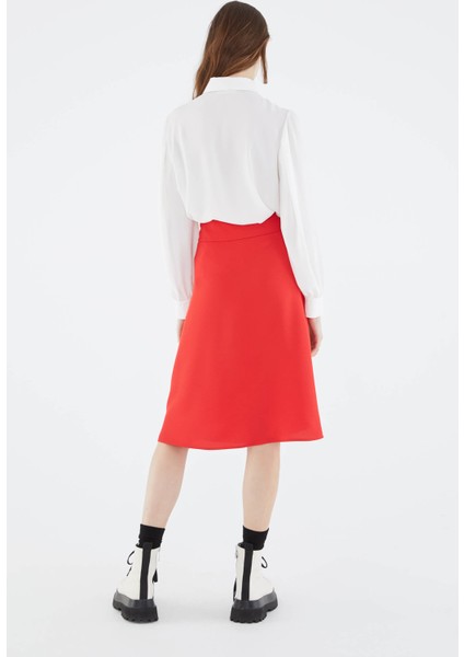 Piliseli Etek Kırmızı K2115044_006 modelleri