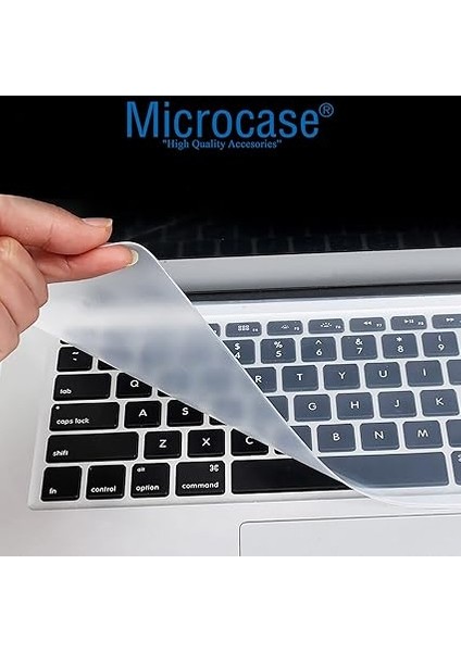 13'' - 17'' Notebook Laptop Macbook Klavye Koruyucu Silikon - Şeffaf AL3242 fırsatları