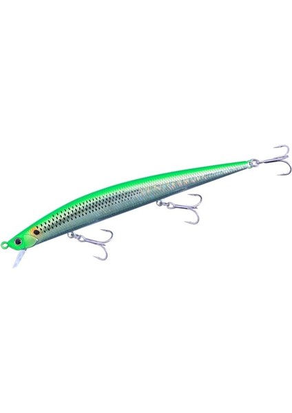 Tide Minnow Slim Flyer 140 CPA3512 Inakko Lime Chart