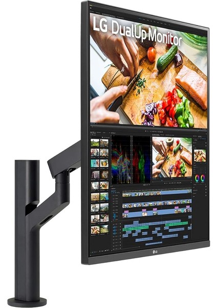 28MQ780-B 27,6 Inç Dual Up 16:18 Ergonomik Standlı 2k Qhd (2560 x 2880) Nano IPS Panel Monitör