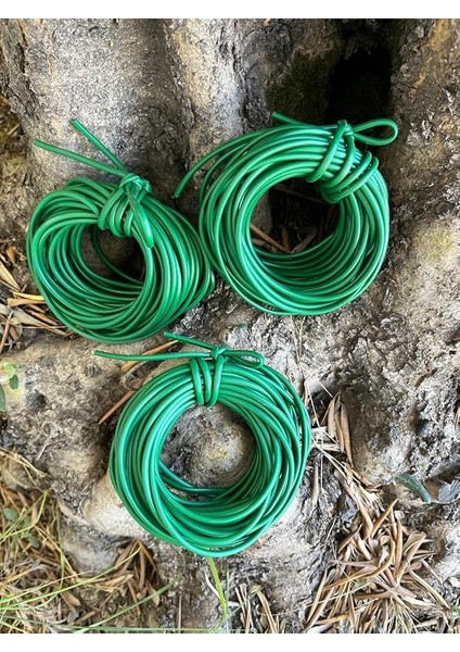 Çiçekçilik 3 Adet Fidan Bağlama Ipi 10 Metre - 3 mm (Toplam 30 Metre) Sera Ipi Fide Bağ Dal Bitki Bağlama Ipi