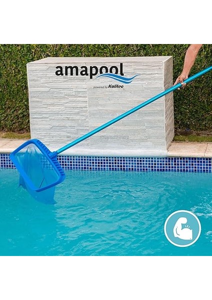 Deluxe Havuz Kepçesi I Ince Ilmekli Derin Ağlı Zemin Kepçesi I Derin Kepçe I Ekstra Sağlam Plastik Çerçeve I Havuz Aksesuarı Kepçe modelleri