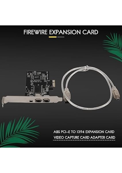 1394 Firewire Kartı,pcıe 3 Bağlantı Noktaları 1394A Firewire Genişletme Kartı, Harici Ieee 1394 Adaptör Denetleyicisine Pcı Express indirimleri