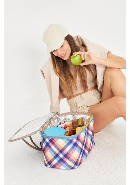 22 Litre Piknik/kamp Çantası Sepeti. Termal Termos Çanta (Sıcak-Soğuk Koruma Sağlar) Vera indirimleri