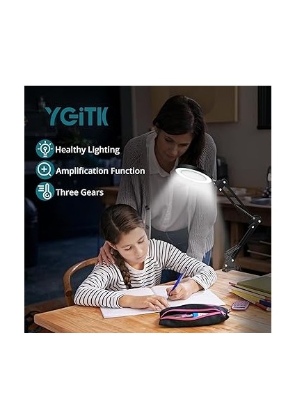 Kıskaçlı Yuvarlak Işık 6.3 Inç (16CM) Stüdyo Halka Işık ve Tripod Fotoğraf Makinesi Kamera Youtuber Twich Yayıncı Işığı - NB35 modelleri