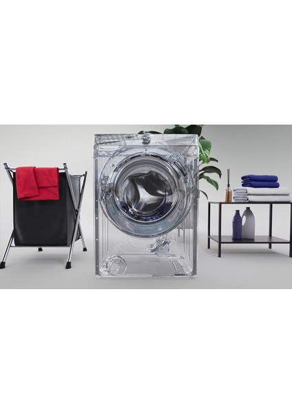 3'lü Beyaz Eşya Seti Buzdolabı+Bulaşık+14/9 kg Kurutmalı Çamaşır Makinesi (HHCR3818ENPL-HF 5B2S1PX-17-HDP 4149AMBC/1-S)